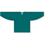 Athletic Knit H6000-027 Practice Hockey Jersey - Pacific Teal - Front