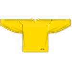 Athletic Knit H6000-055 Practice Hockey Jersey - Maize - Rear