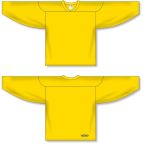 Athletic Knit H6000-055 Practice Hockey Jersey - Maize - Full