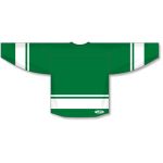 Athletic Knit H6400-210 League Hockey Jersey - Kelly/White - Rear