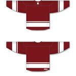 Athletic Knit H6400-250 League Hockey Jersey - Av Red/White - Full
