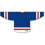 Athletic Knit H6500-333 League Hockey Jersey - Royal/White/Red - Rear