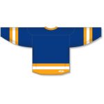 Athletic Knit H6500-447 League Hockey Jersey - Royal/Gold/White - Rear