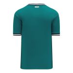 Athletic Knit S1333-456 Soccer Jersey - Pacific Teal/Navy/White - Rear