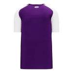 Athletic Knit S1375-220 Soccer Jersey - Purple/White - Rear