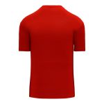 Athletic Knit S1800-005 Soccer Jersey - Red - Rear