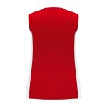 Athletic Knit LF601L-208 Women's Field Lacrosse Jersey - Red/White - Rear