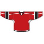 Athletic Knit H7000-414 Select Hockey Jersey - Red/White/Black - Front