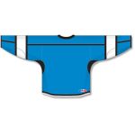 Athletic Knit H7000-444 Select Hockey Jersey - Pro Blue/Black/White - Rear