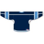 Athletic Knit H7000-761 Select Hockey Jersey - Navy/White/Sky - Rear