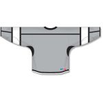 Athletic Knit H7000-973 Select Hockey Jersey - Grey/Black/White - Rear