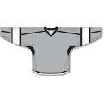 Athletic Knit H7000-973 Select Hockey Jersey - Grey/Black/White - Front