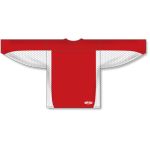 Athletic Knit H7100-208 Select Hockey Jersey - Red/White - Rear