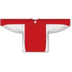 Athletic Knit H7100-208 Select Hockey Jersey - Red/White - Front