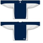 Athletic Knit H7100-216 Select Hockey Jersey - Navy/White - Full