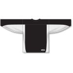 Athletic Knit H7100-221 Select Hockey Jersey - Black/White - Rear