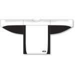 Athletic Knit H7100-222 Select Hockey Jersey - White/Black - Rear