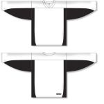 Athletic Knit H7100-222 Select Hockey Jersey - White/Black - Full