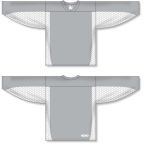 Athletic Knit H7100-245 Select Hockey Jersey - Grey/White - Full