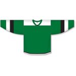 Athletic Knit H7400-440 Select Hockey Jersey - Kelly/White/Black - Front