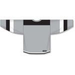 Athletic Knit H7400-973 Select Hockey Jersey - Grey/Black/White - Rear