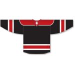 Athletic Knit H7500-348 Select Hockey Jersey - Black/Red/White - Front