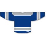Athletic Knit H7500-446 Select Hockey Jersey - Royal/Grey/White - Rear