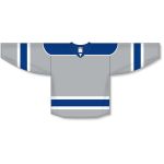 Athletic Knit H7500-450 Select Hockey Jersey - Grey/Royal/White - Front