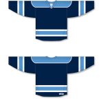 Athletic Knit H7500-761 Select Hockey Jersey - Navy/Sky/White - Full