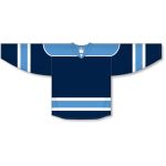 Athletic Knit H7500-761 Select Hockey Jersey - Navy/Sky/White - Front