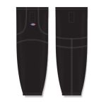 Athletic Knit HS1100-001 Lightweight Pro Hockey Socks - Black - Front