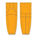 Athletic Knit HS1100-006 Lightweight Pro Hockey Socks - Gold - Front