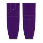 Athletic Knit HS1100-010 Lightweight Pro Hockey Socks - Purple - Front