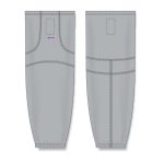 Athletic Knit HS1100-012 Lightweight Pro Hockey Socks - Grey - Front