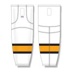 Athletic Knit HS2100-301 Lightweight Pro Hockey Socks - Boston White - Front