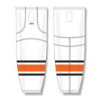 Athletic Knit HS2100-325 Lightweight Pro Hockey Socks - Philadelphia White - Front