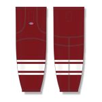 Athletic Knit HS2100-362 Lightweight Pro Hockey Socks - New Phoenix Av Red - Front
