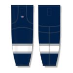 Athletic Knit HS2100-370 Lightweight Pro Hockey Socks - 2002 Edmonton 3rd Navy - Front