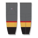Athletic Knit HS2100-394 Lightweight Pro Hockey Socks - 2017 Vegas Charcoal - Front