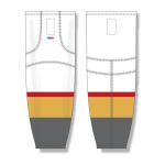 Athletic Knit HS2100-395 Lightweight Pro Hockey Socks - 2017 Vegas White - Front