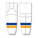 Athletic Knit HS2100-449 Lightweight Pro Hockey Socks - 2014 St. Louis White - Front