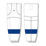 Athletic Knit HS2100-489 Lightweight Pro Hockey Socks - 2011 Tampa Bay White - Front