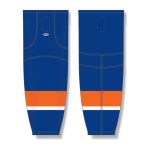 Athletic Knit HS2100-490 Lightweight Pro Hockey Socks - 2010 New York Islanders Royal - Front