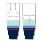 Athletic Knit HS2100-501 Lightweight Pro Hockey Socks - 2021 Seattle White - Front