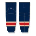 Athletic Knit HS2100-512 Lightweight Pro Hockey Socks - New York Rangers Heritage Navy - Front