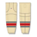 Athletic Knit HS2100-513 Lightweight Pro Hockey Socks - New York Rangers Winter Classic Sand - Front