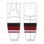 Athletic Knit HS2100-583 Lightweight Pro Hockey Socks - 2015 Arizona White - Front