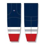 Athletic Knit HS2100-612 Lightweight Pro Hockey Socks - New York Rangers 3rd Navy - Front