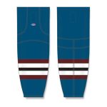 Athletic Knit HS2100-645 Lightweight Pro Hockey Socks - Colorado 3rd Capital - Front