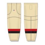 Athletic Knit HS2100-734 Lightweight Pro Hockey Socks - Ottawa Heritage Classic Sand - Front